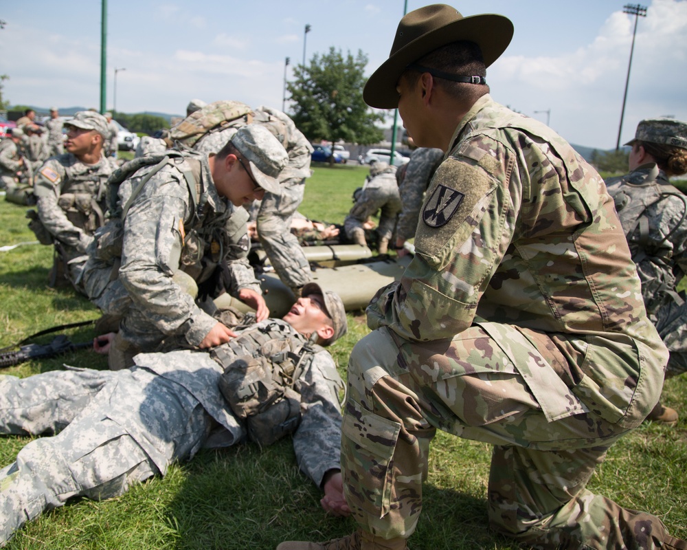 Drill Sergeants Train Cadets at West Point