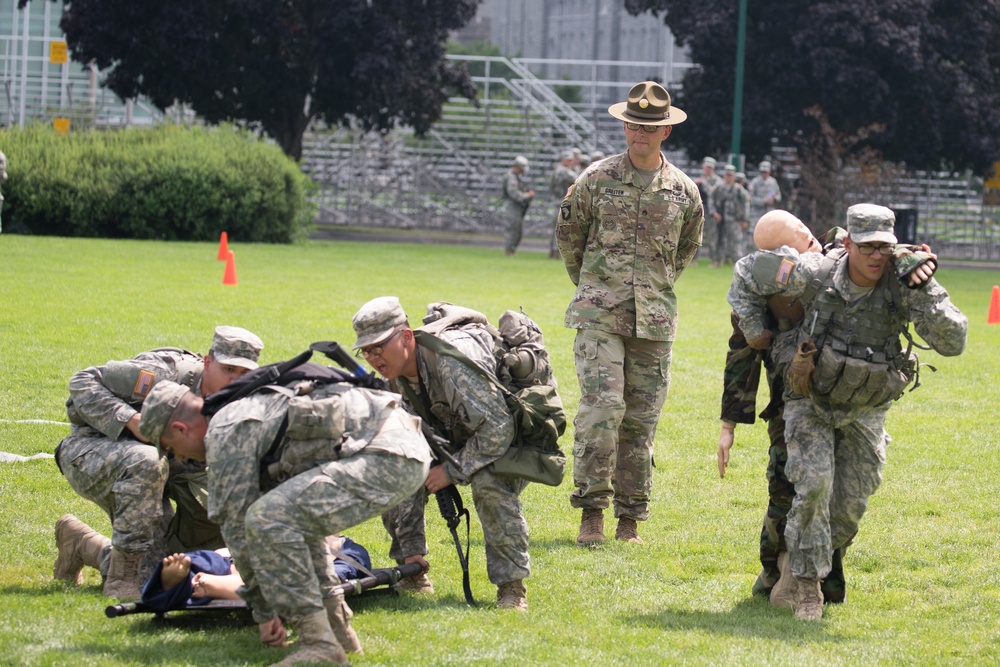 Drill Sergeants Train Cadets at West Point