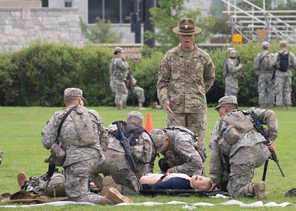 Drill Sergeants Train Cadets at West Point