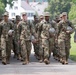 New Cadets Marching in Formation