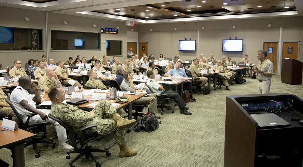 Director speaks to RIMPAC chaplains