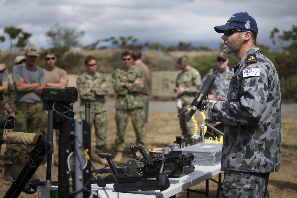 Multinational Clearance Diver Technical Display