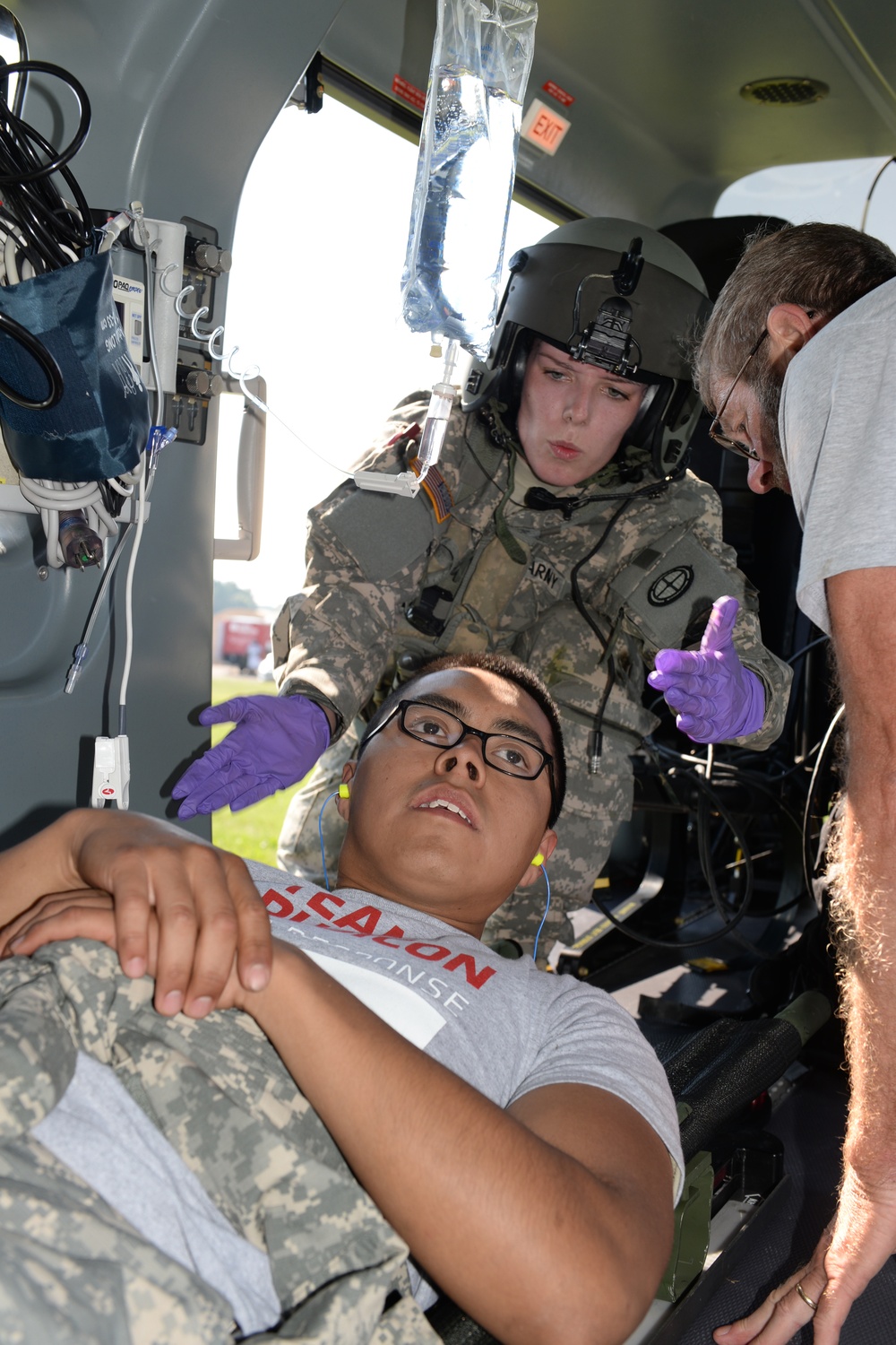 National Guard trains with civilian agencies during PATRIOT North 2016 at Volk Field Wisc.