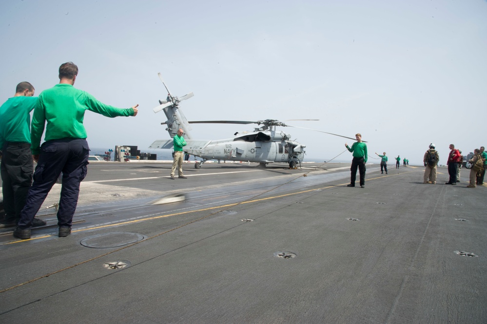 USS Dwight D. Eisenhower Deployment