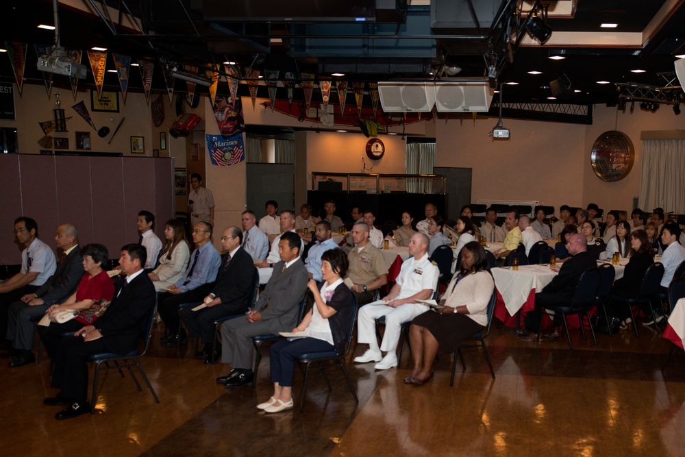 MCAS Iwakuni honors 25 Japanese retirees with ceremony