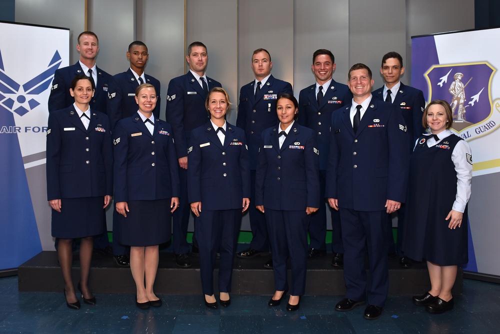 U.S. Air Force Airman Leadership School class 16-7, F Flight