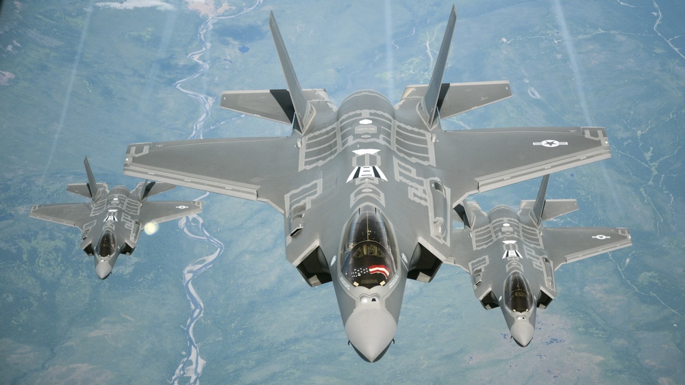 70 ARS Refuels F-35As