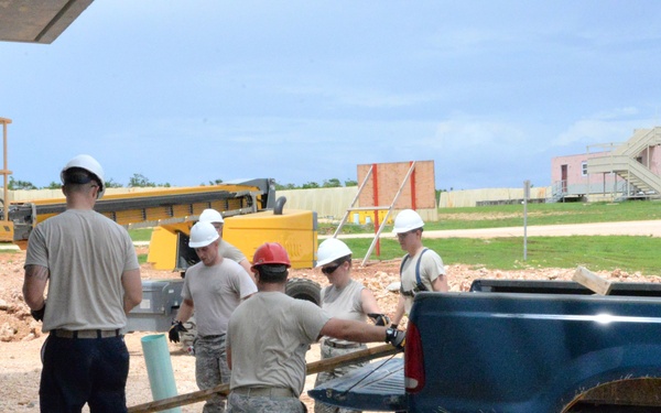 181st Civil Engineers deploy to Andersen AFB, Guam