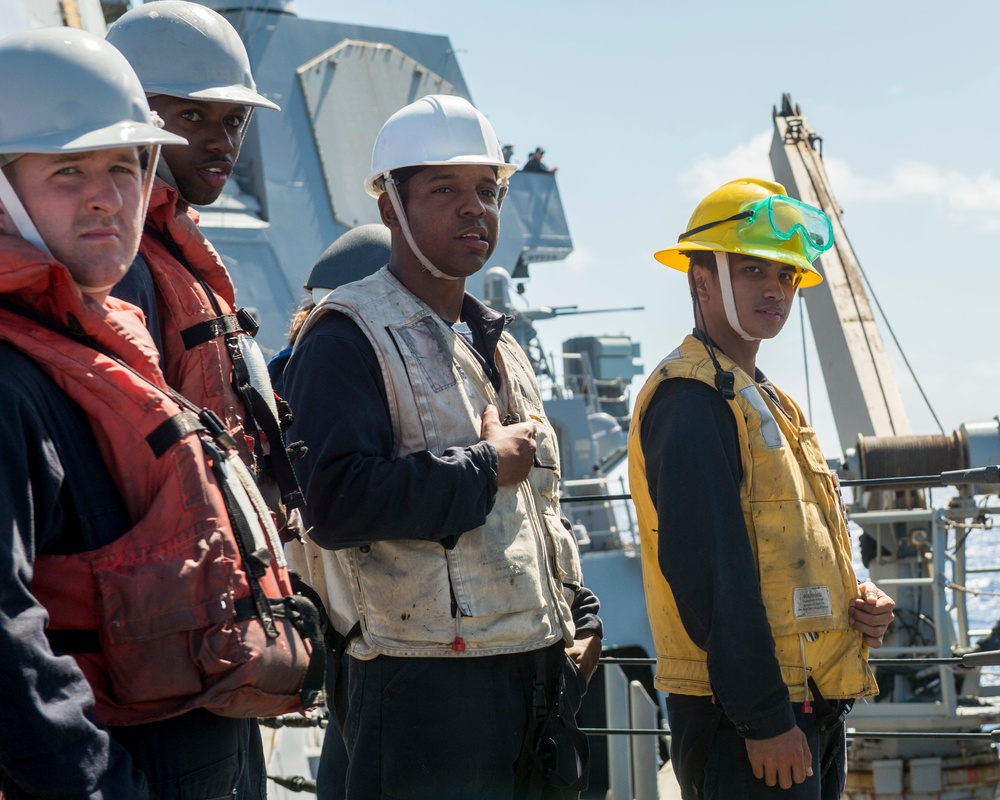 DVIDS - Images - USS William P. Lawrence (DDG 110) conducts at sea ...