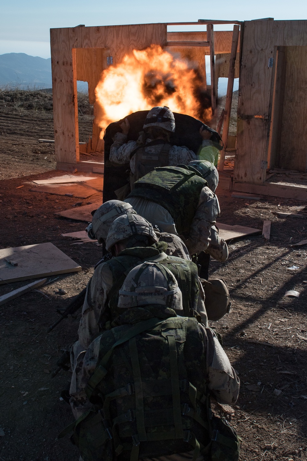 Canada Forces conduct Training at Camp Pendleton during RIMPAC 2016