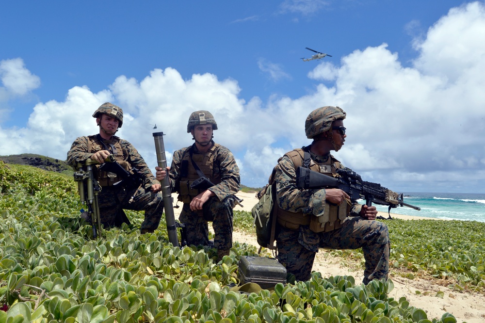 Amphibious demonstration during RIMPAC 2016