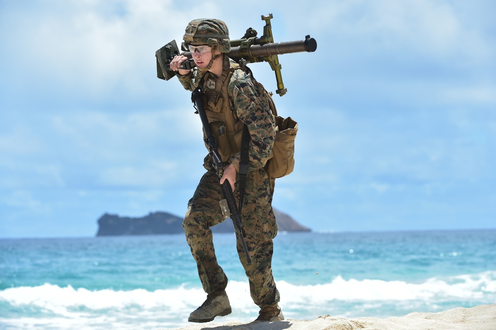 Amphibious demonstration during RIMPAC 2016