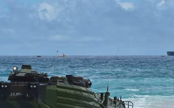 Amphibious demonstration during RIMPAC 2016
