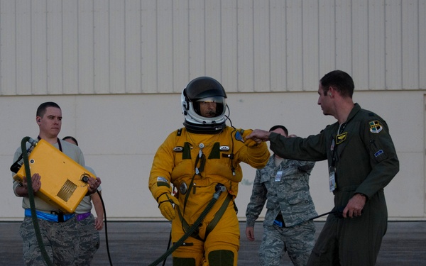 U-2 stages out of Nellis for Red Flag 16-3