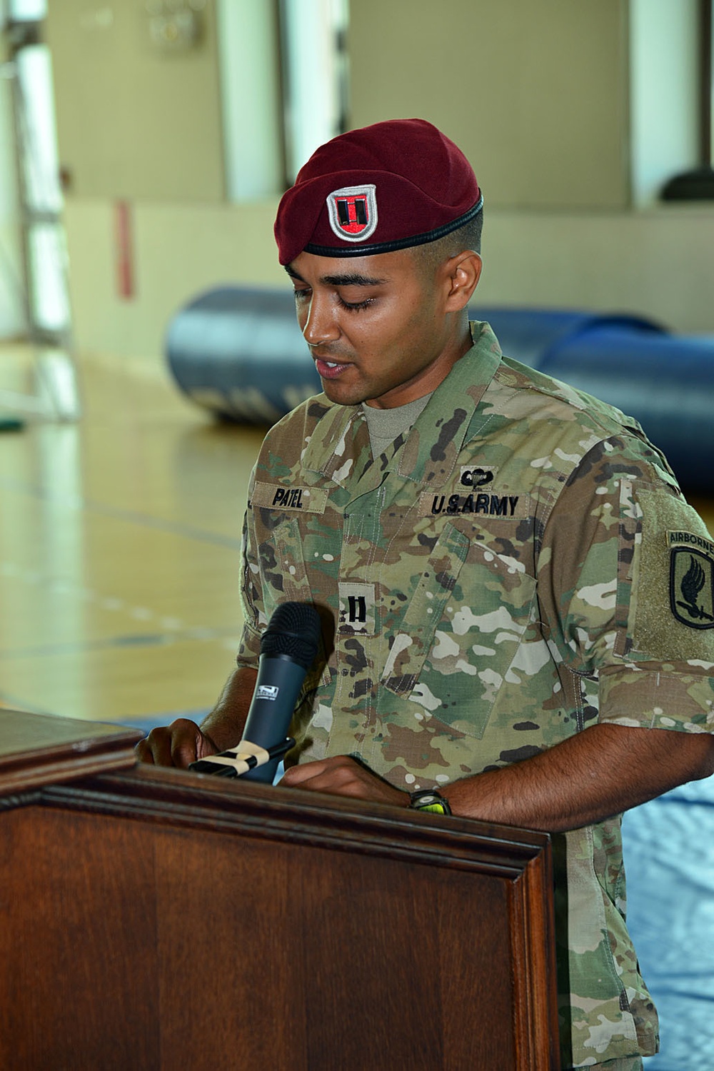 HHC, 54th Engineer Battalion, 173rd Airborne Brigade change of command ceremony