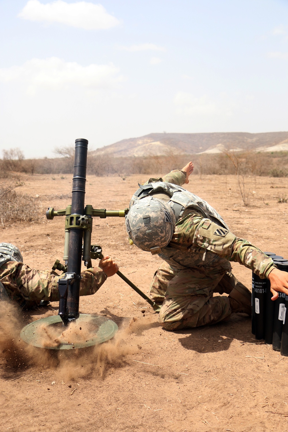 Africa Readiness Training 16 Mortar Live-Fire