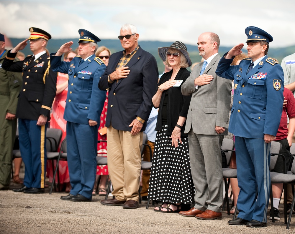 Slovak and US Armed Forces join together honoring war hero
