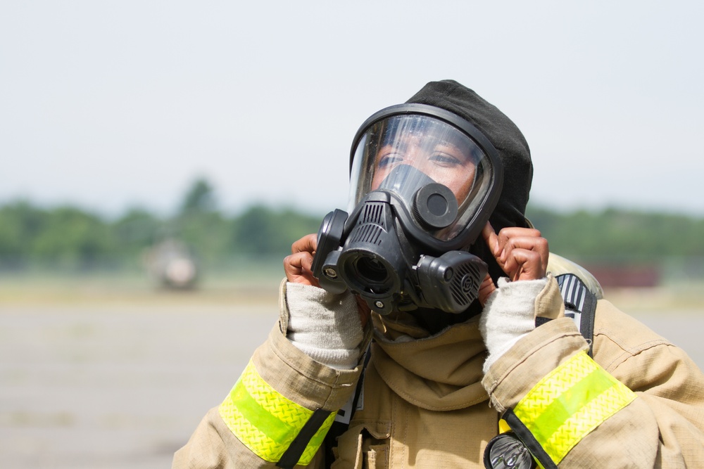 467th Engineer Battalion Firefighter Training