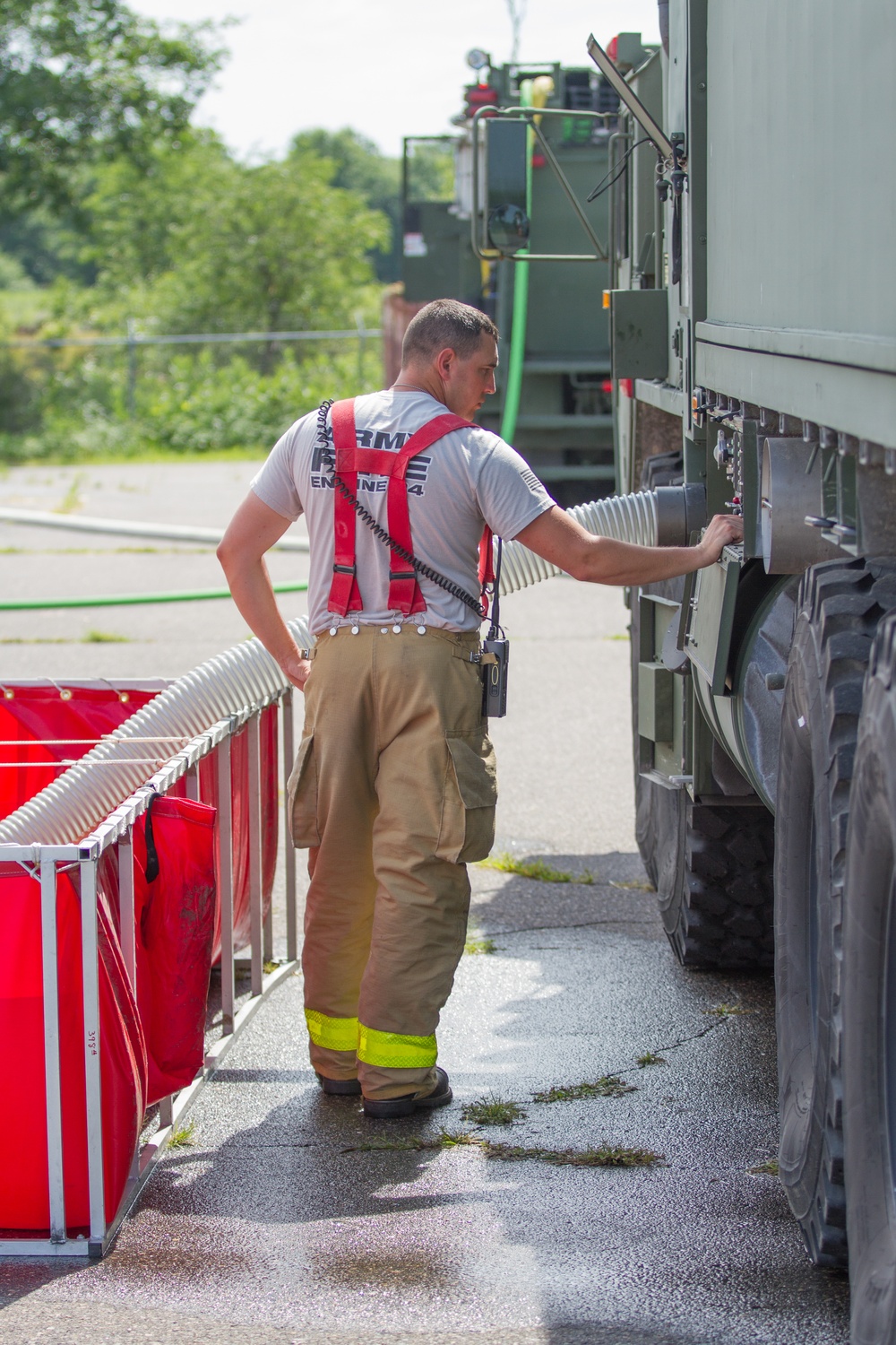 467th Engineer Battalion Firefighter Training