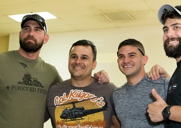 Zombie flick marks veteran success story for entertainers visiting Camp Arifjan