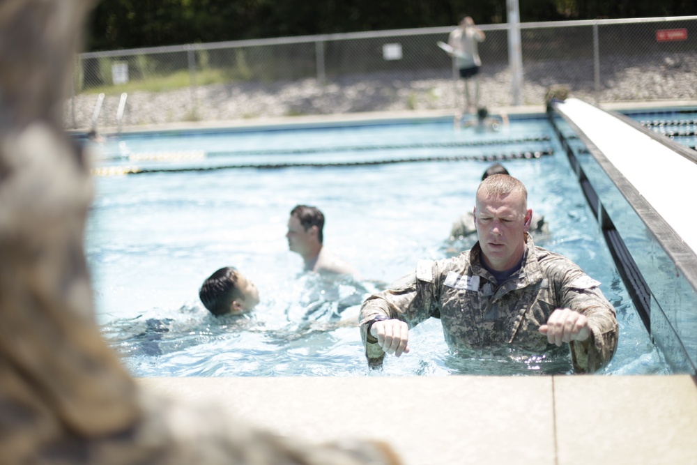 U.S. Army Airborne and Special Operations Test Directorate Water Jump