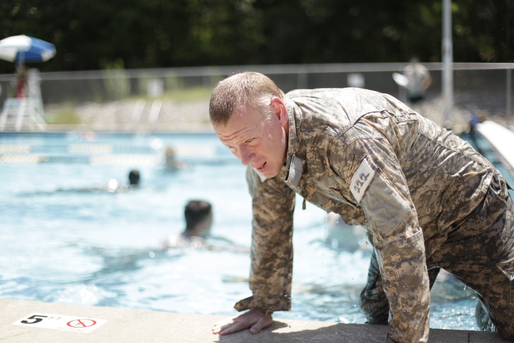 U.S. Army Airborne and Special Operations Test Directorate Water Jump