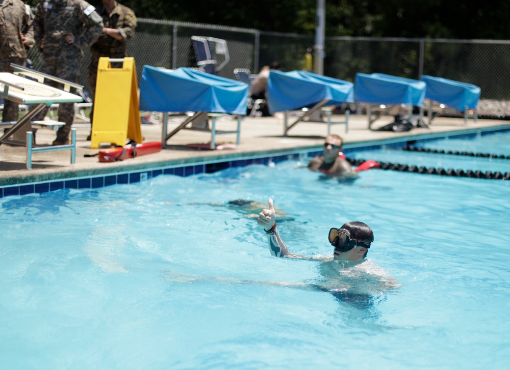 U.S. Army Airborne and Special Operations Test Directorate Water Jump