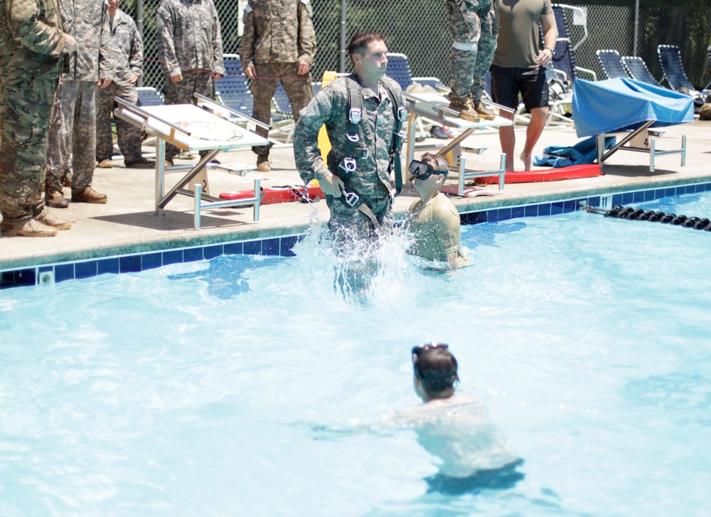 U.S. Army Airborne and Special Operations Test Directorate Water Jump