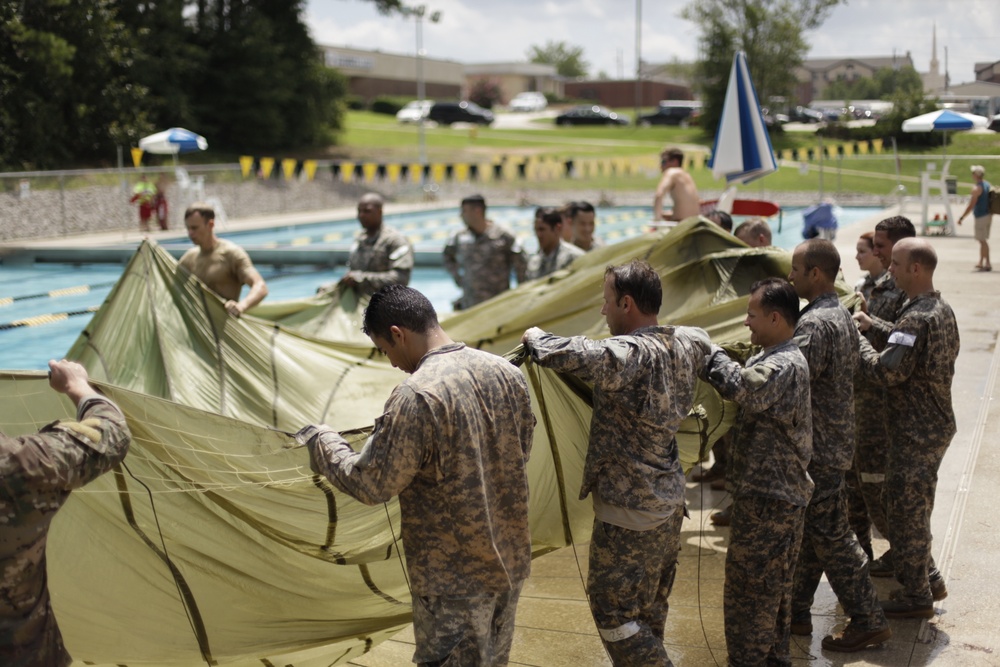 U.S. Army Airborne and Special Operations Test Directorate Water Jump