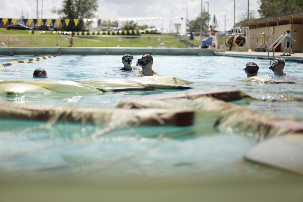 U.S. Army Airborne and Special Operations Test Directorate Water Jump