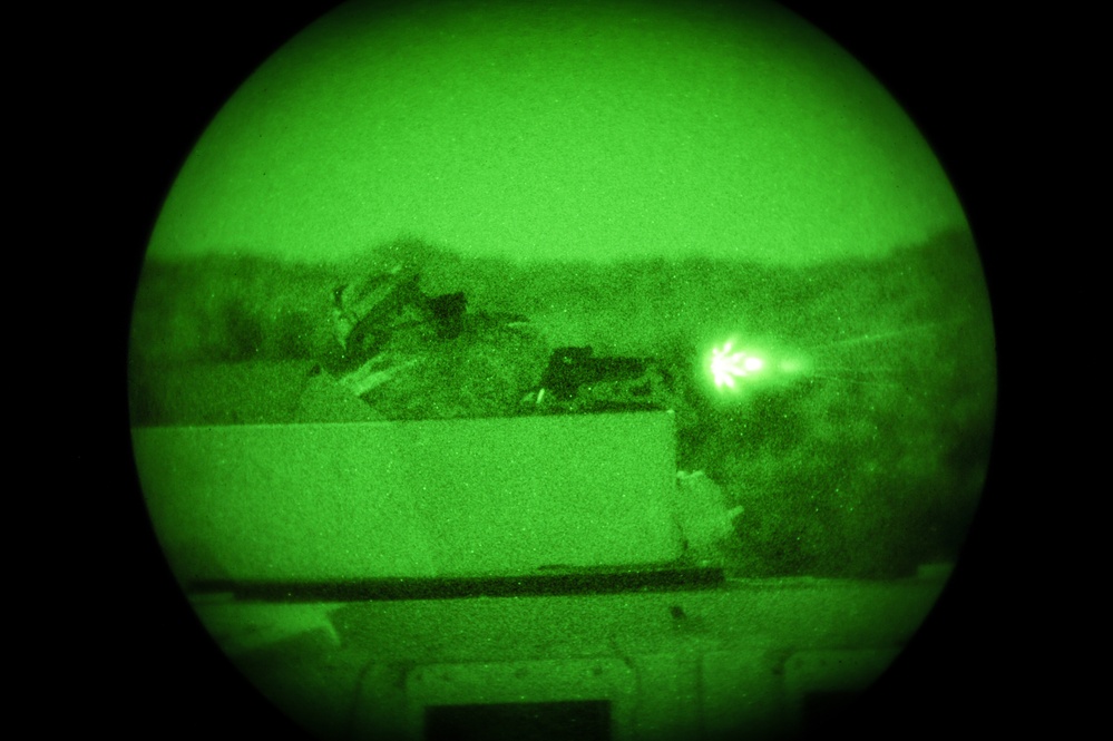 HMMWV Night Live Fire at WAREX 86-16-03