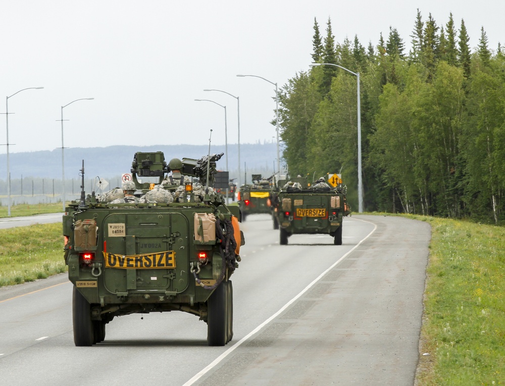5-1 Cav. Stryker convoy ArcticAnvil16