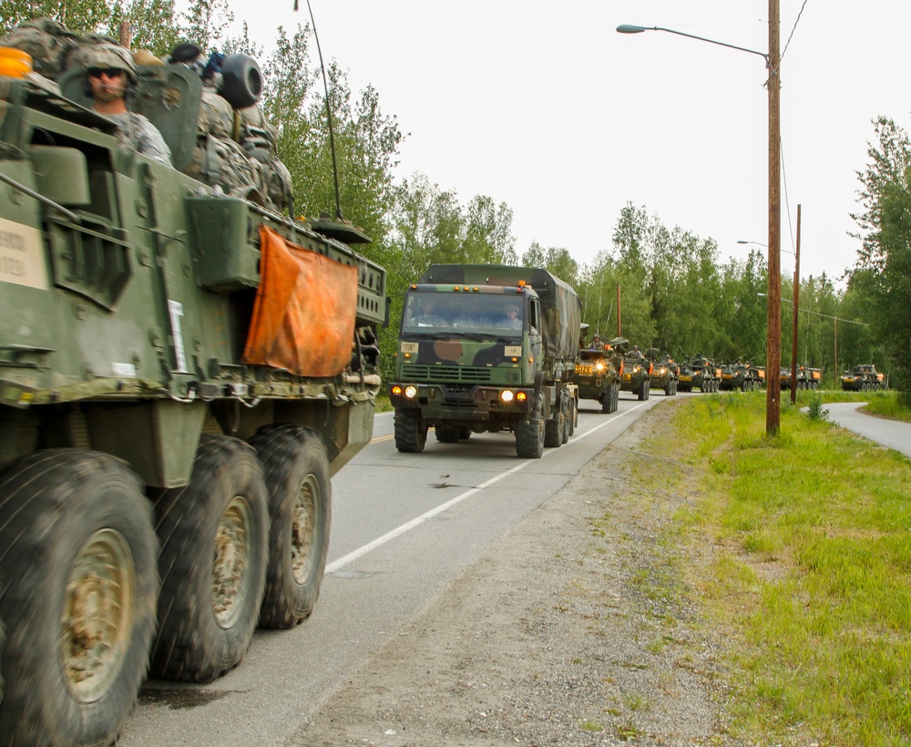 5-1 Cav. Stryker convoy ArcticAnvil16