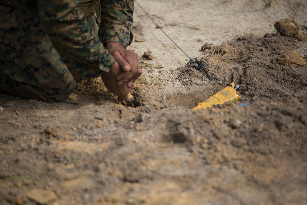 EOD company conducts excavation range