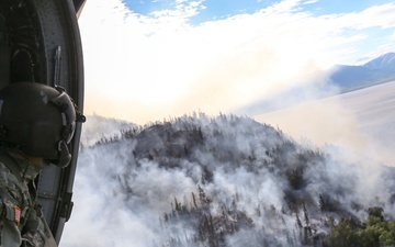 Alaska National Guard aircrew battle wildfire