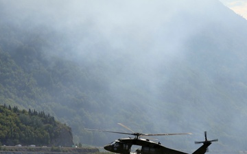 Alaska National Guard aircrew battle wildfire