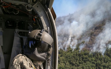 Alaska National Guard aircrew battle wildfire