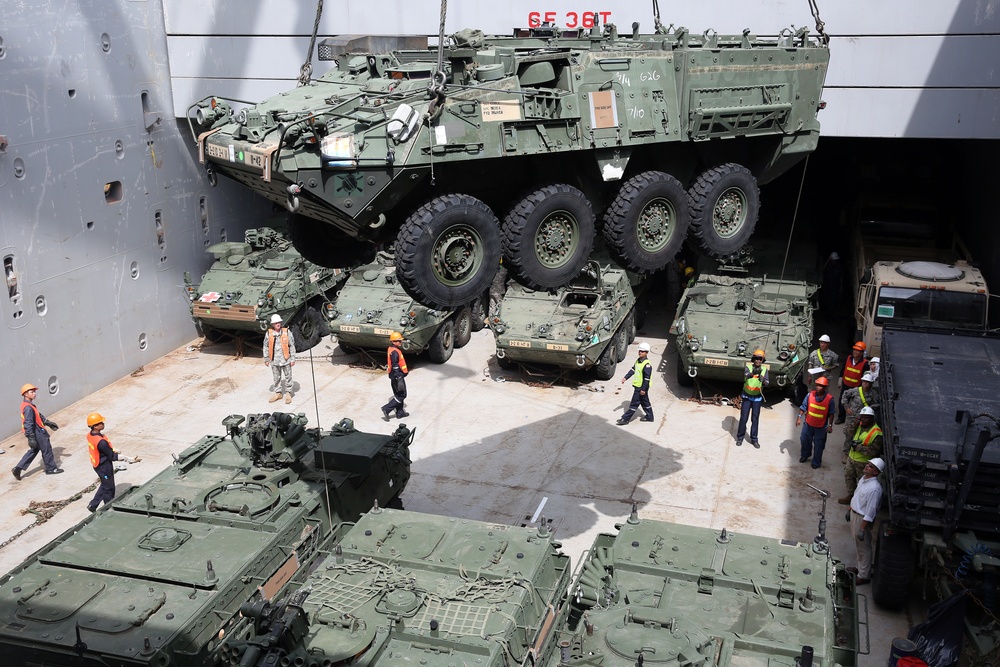 Military Sealift Command, USARPAC voyage through Pacific Pathways