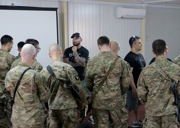 ‘Range 15’ stars Best, Palmisciano, Taylor visit Iraq