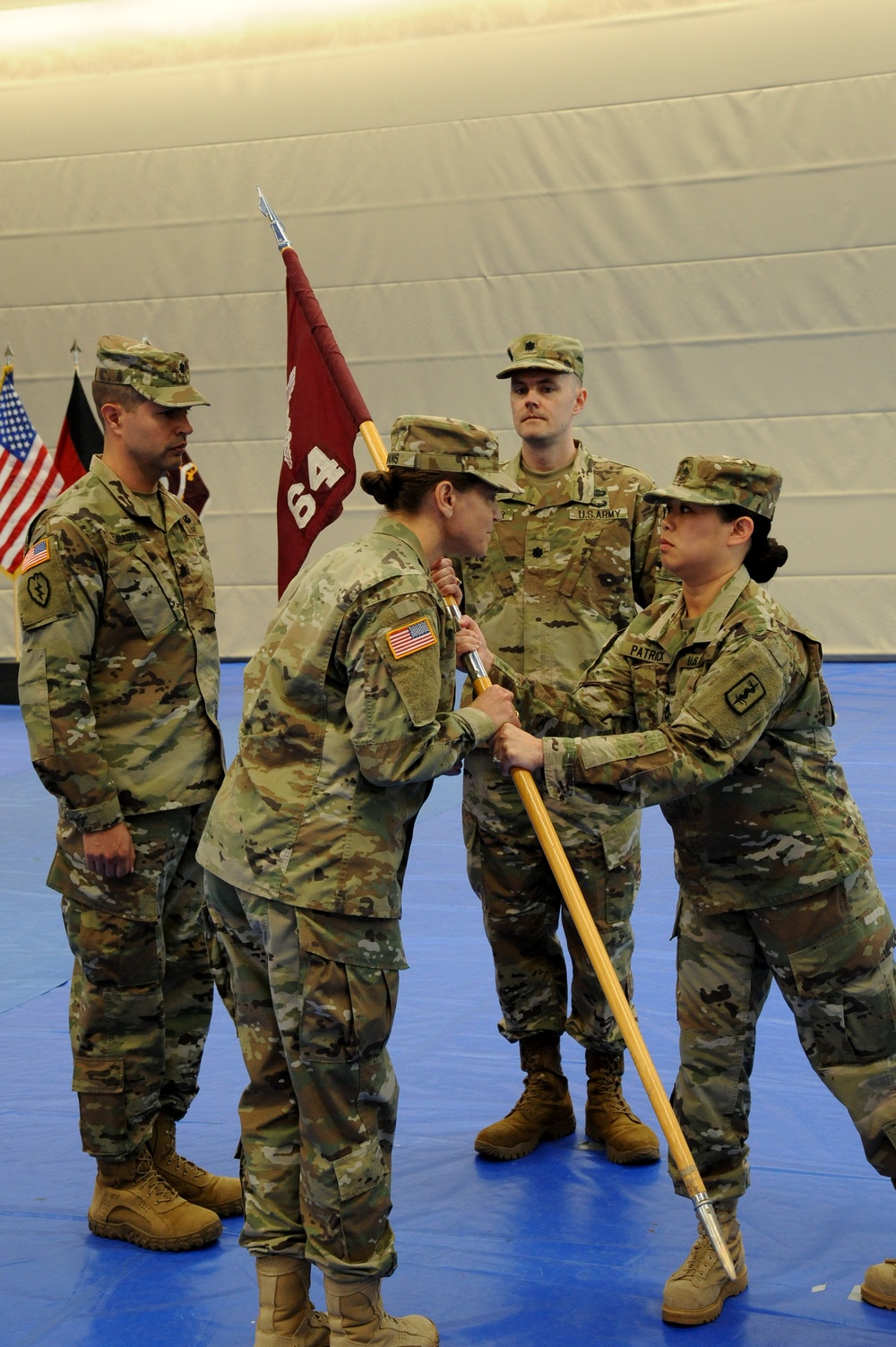 64th Medical Detachment (Veterinary Service Support) Change of Command Ceremony