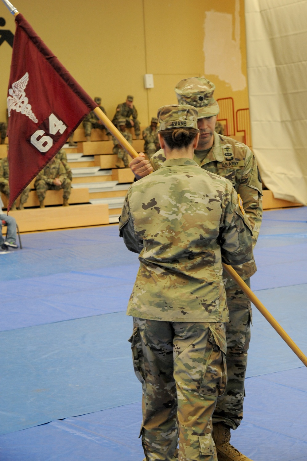 64th Medical Detachment (Veterinary Service Support) Change of Command Ceremony