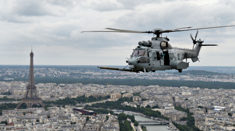 352nd SOW participated in practice flight for Bastille Day 2016