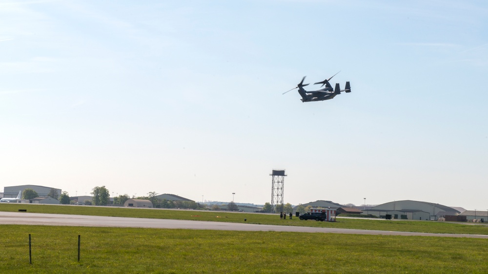 352 SOW Air Commandos Parachute over RAF Mildenhall