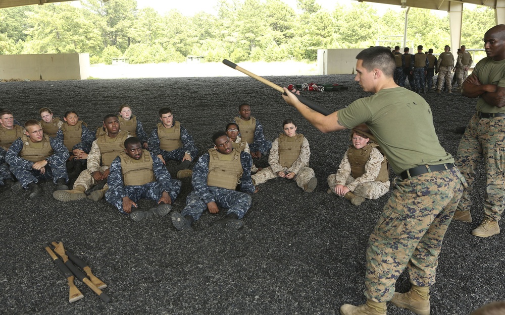 Midshipmen summer training