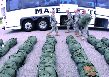 Training starts here: reception unit first introduction to land of logistics for new warriors