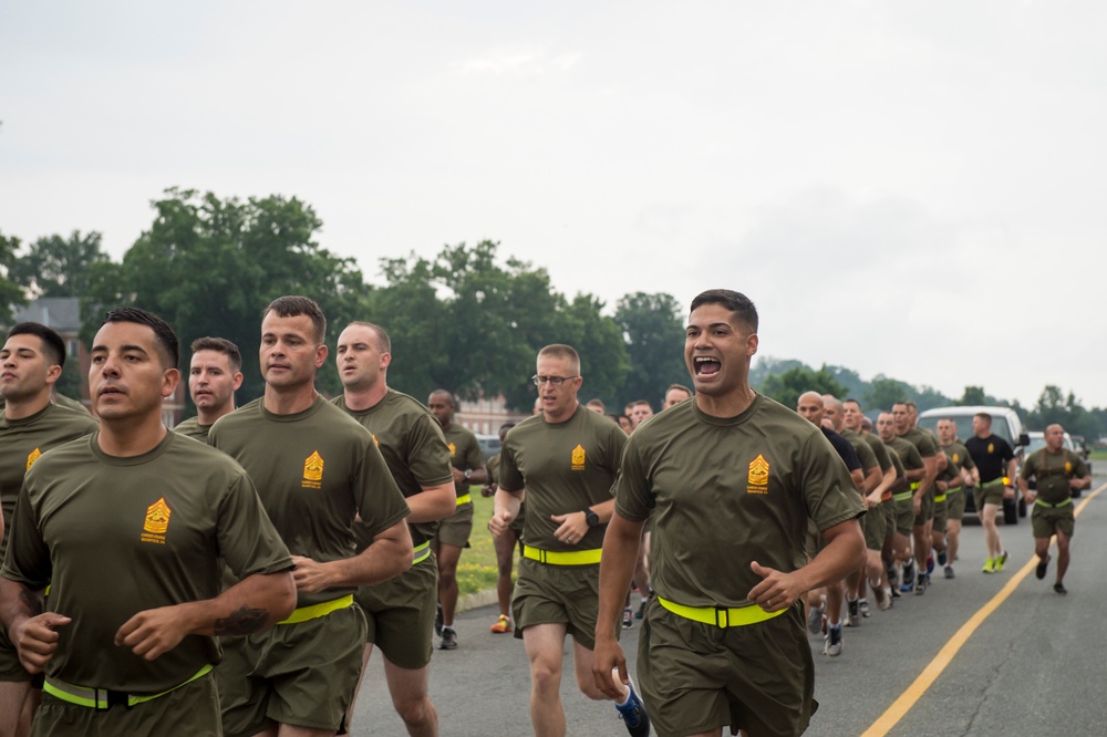 SNCOA Motivational Run