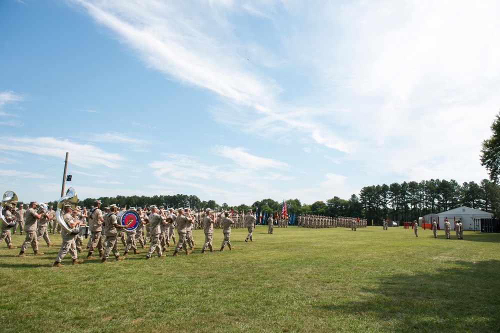 Weapons Training Battalion Change of Command