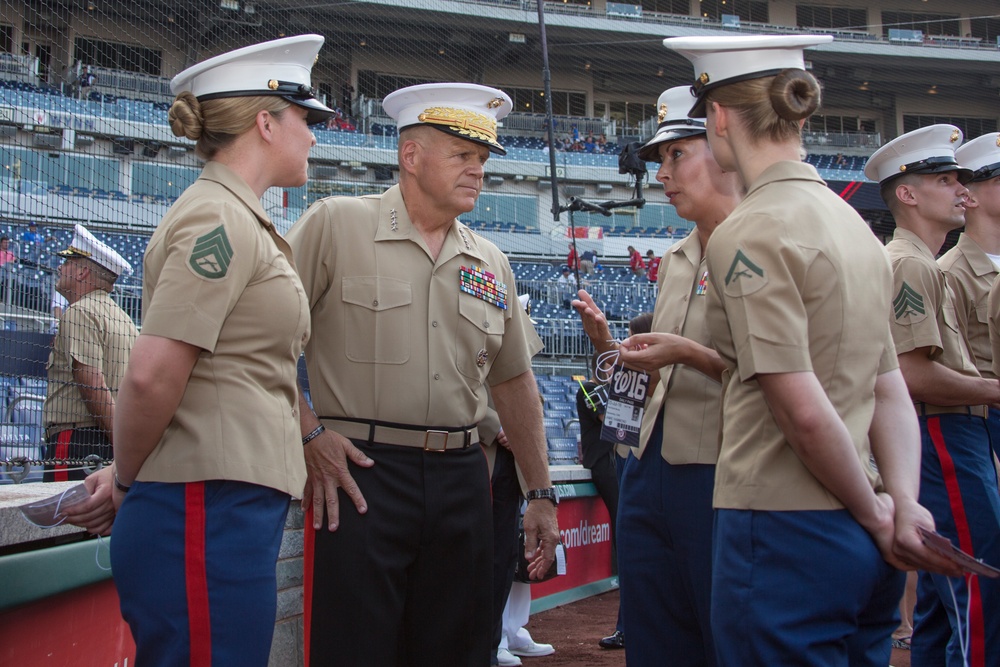 Washington Nationals Annual Marine Corps Day