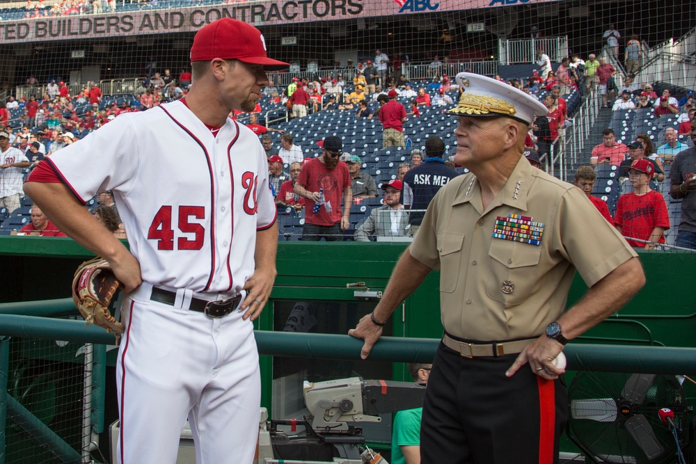 Washington Nationals Annual Marine Corps Day