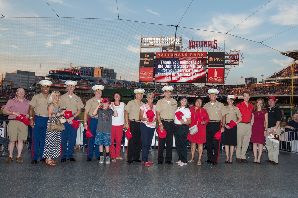 Washington Nationals Annual Marine Corps Day